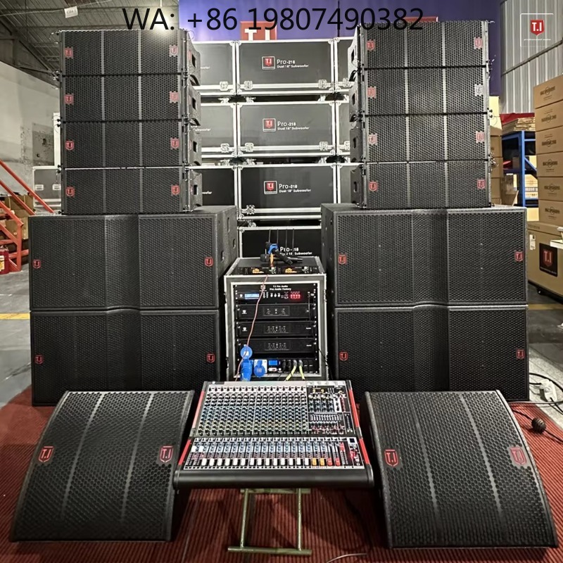 Audio Music Hall - Weatherproof Dual 12 Inch Line Array
