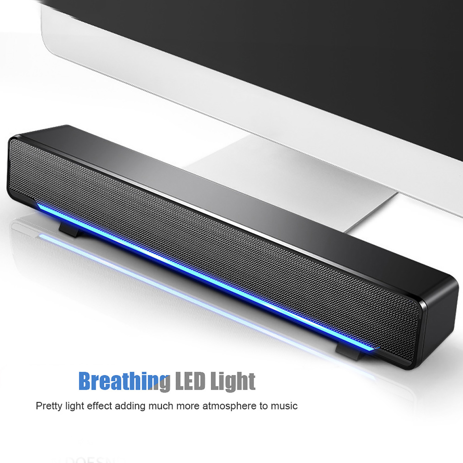 Portable Soundbar USB Wired St - Audio Music Player Pc recension och pris