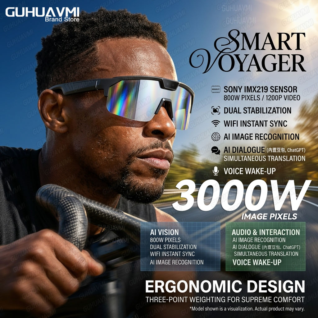 Photochromic Smart Glasses 120 - Music Audio Pro recension och pris