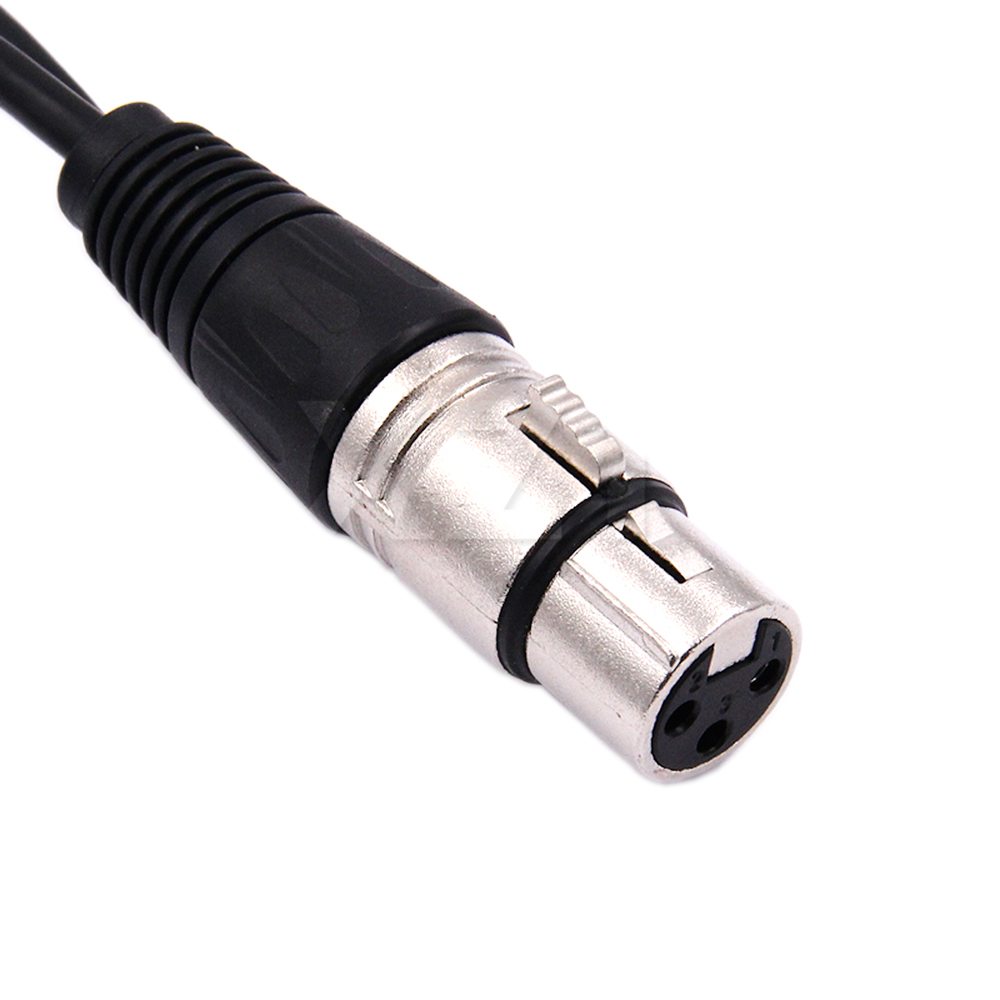 30cm 3 Pin XLR FEMALE Jack To  - Audio Music Splitter recension och pris