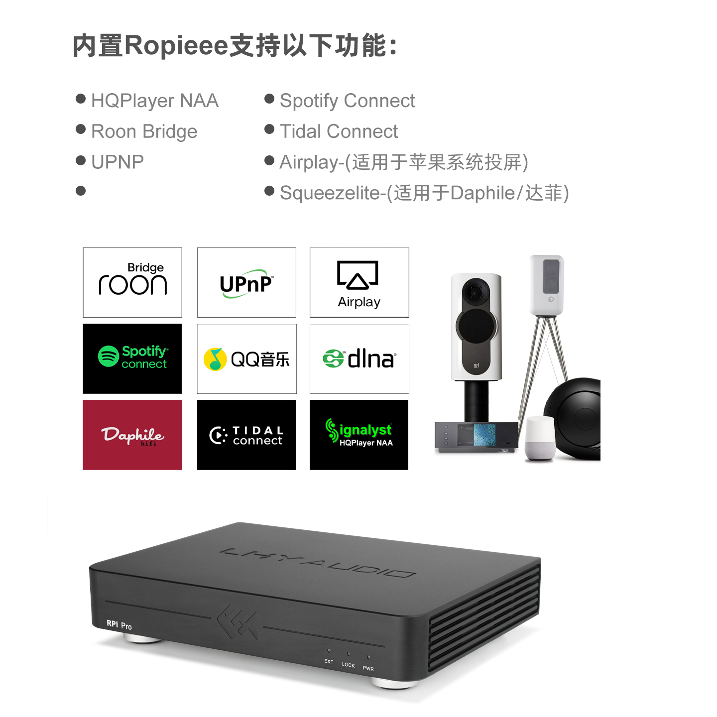 Tiger Fish Audio RPI Pro Strea - Music Audio Pro recension och pris