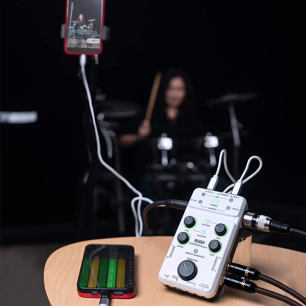 JOYO Audio Mixer MOMIX PRO Sui - Music Audio Pro recension och pris