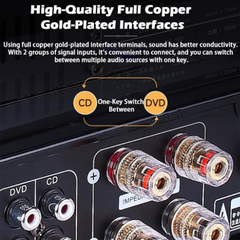 HIFI 2.1Ch Vacuum Tube Amp Blu - Audio Music Youtube recension och pris