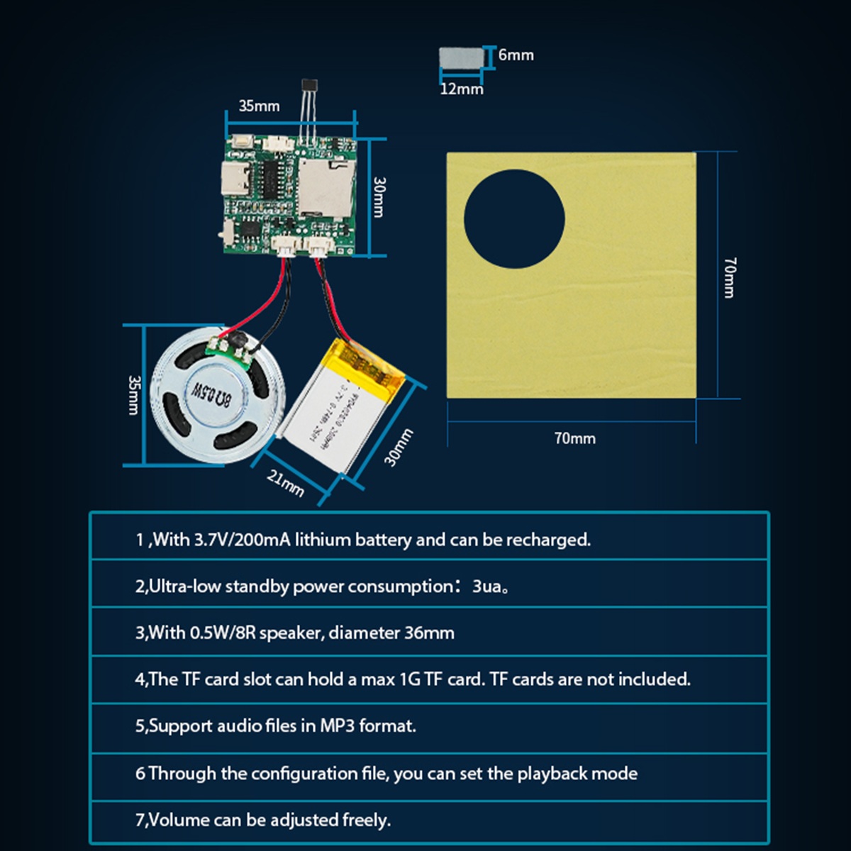 Programmable Sound Recorder Mo - Audio Music Mp3 Downloader recension och pris