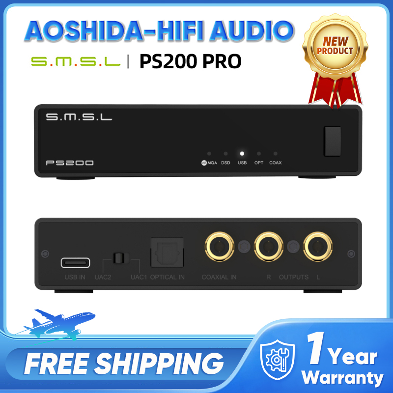 SMSL PS200 PRO DAC Multifuncti - Music Audio Pro recension och pris
