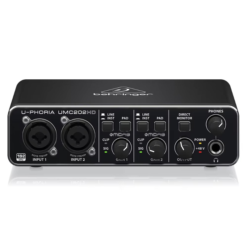 Behringer U-Phoria Studio Pro  - Music Audio Pro recension och pris