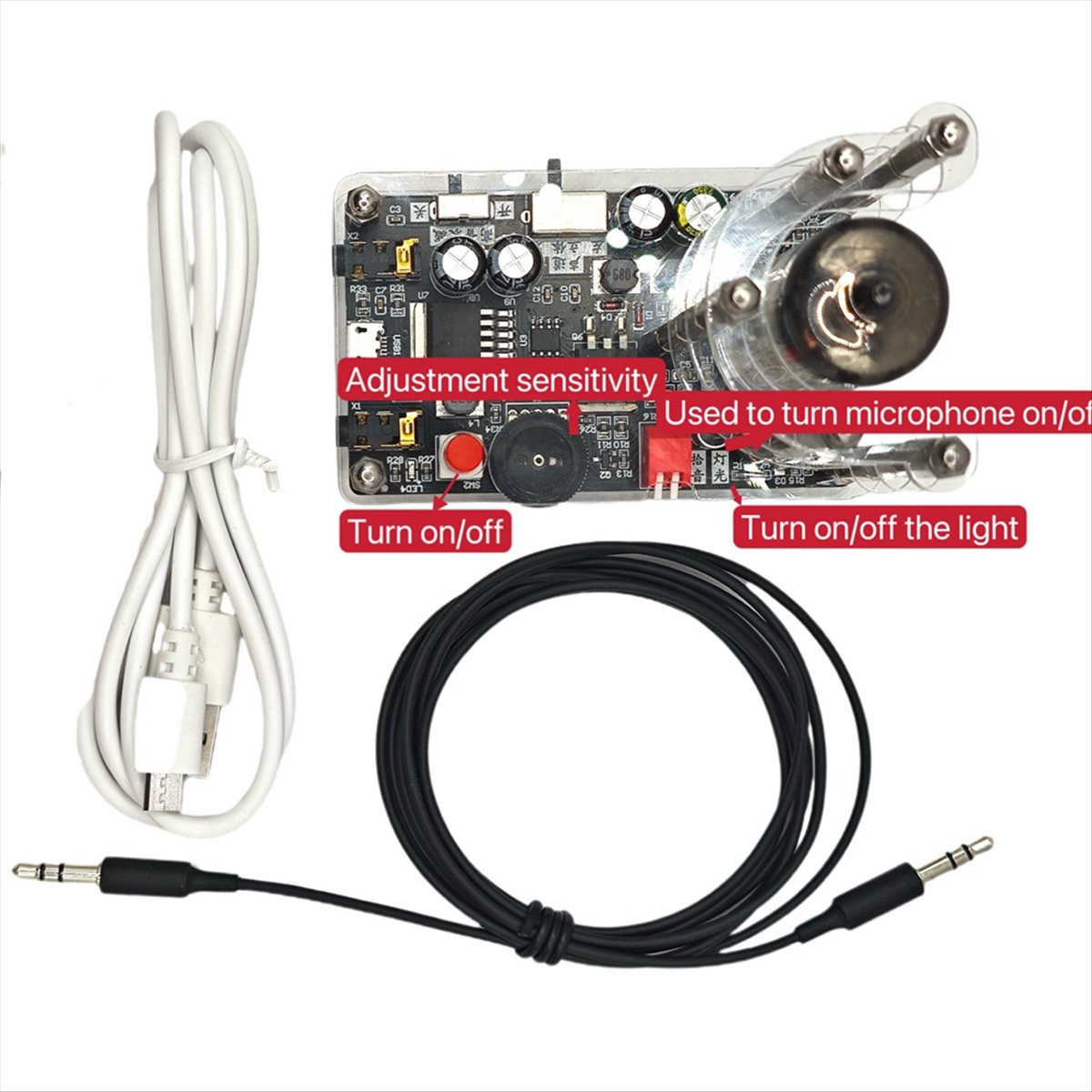 DTC5 New USB 5V Music Spectrum - Audio Music Youtube recension och pris