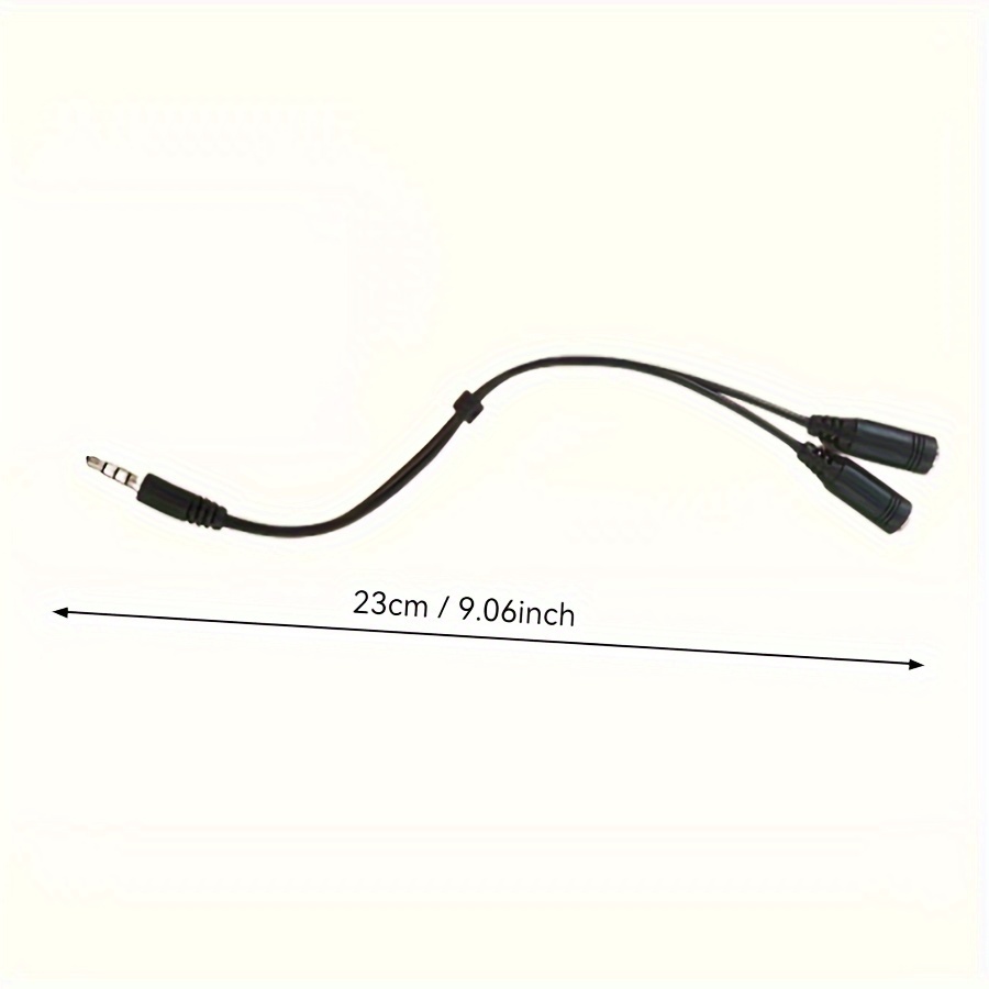 3.5mm Stereo Audio 1Male to 2  - Audio Music Splitter recension och pris