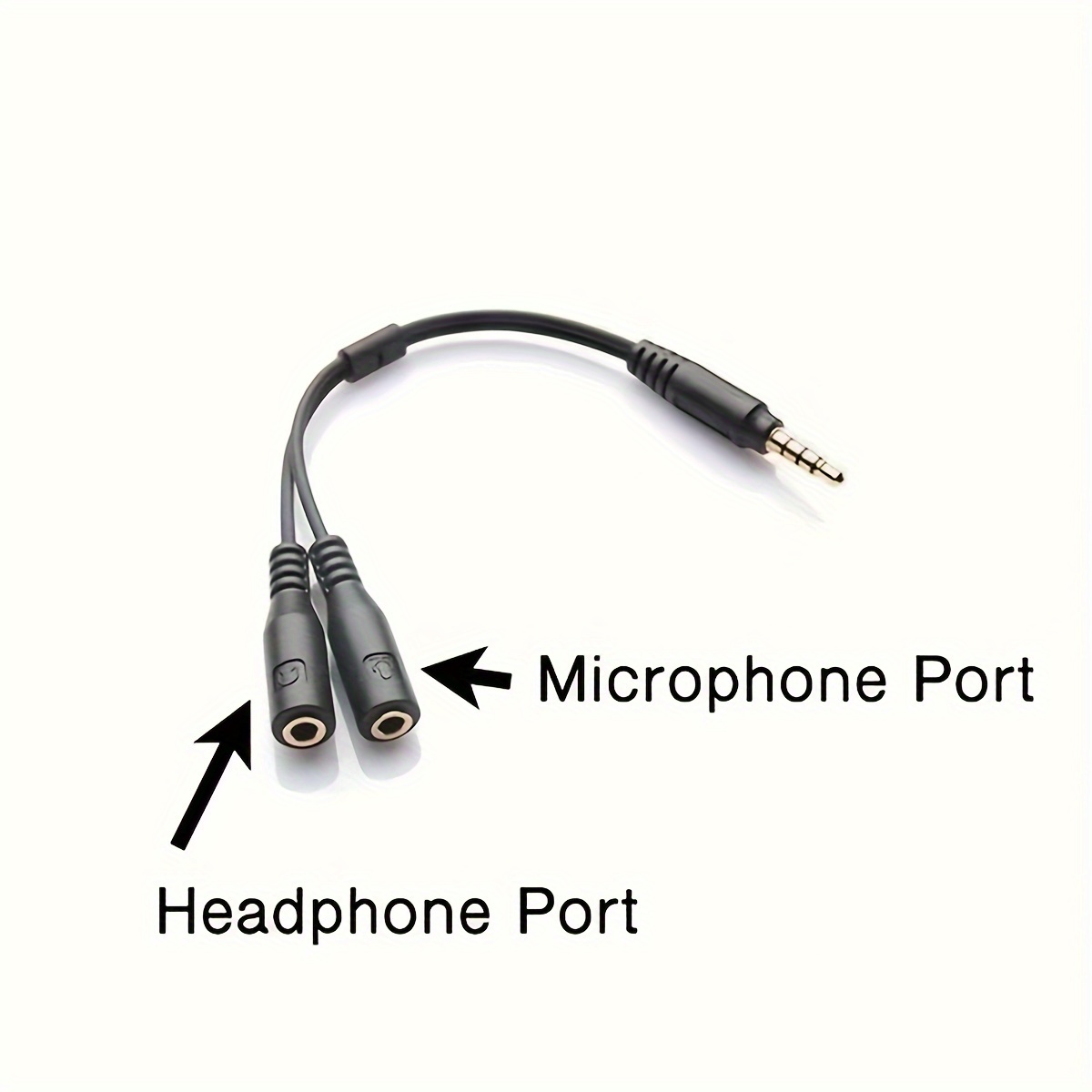 3.5mm Stereo Audio 1Male to 2  - Audio Music Splitter recension och pris