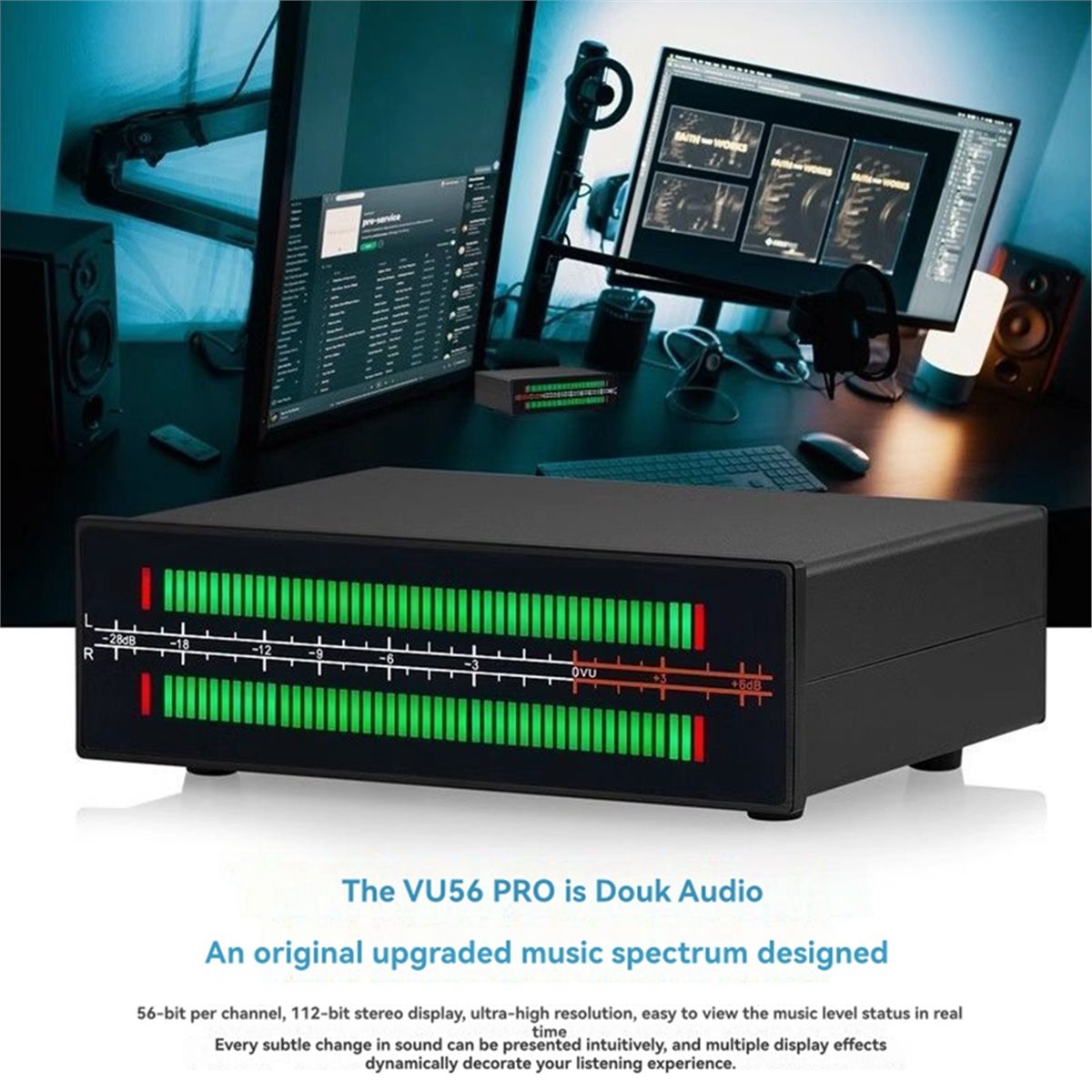 A40I VU56-PRO Dual Channel Mus - Music Audio Pro recension och pris