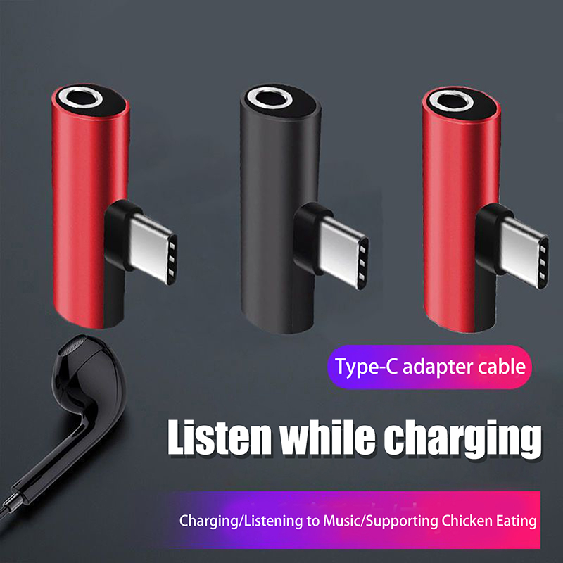 USB Type-C To 3.5 Mm Headphone - Audio Music Splitter recension och pris