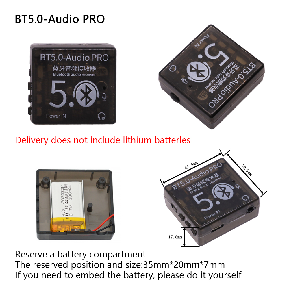 Bluetooth 5.0 MP3 Decoder Boar - Music Audio Pro recension och pris