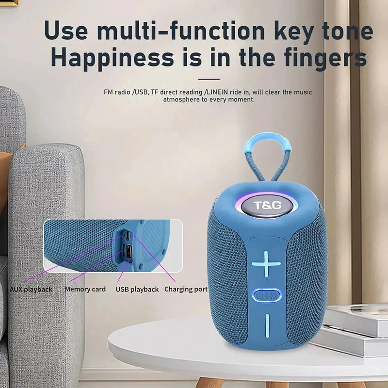 Caixa De Som Speaker Bluetooth - Audio Music Player Pc recension och pris