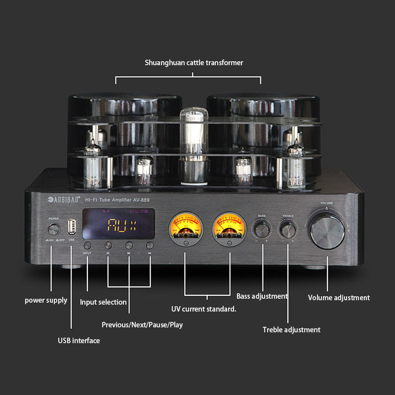【HOT】220V 200W*2 HiFi Wireless - Audio Music Youtube recension och pris