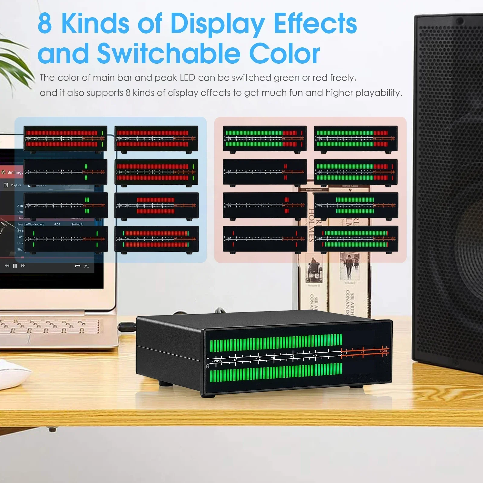 Douk Audio Dual Channel LED So - Music Audio Pro recension och pris