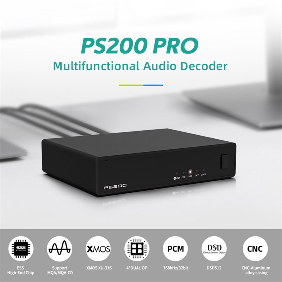 DTC5 PS200 PRO Multifunctional - Music Audio Pro recension och pris
