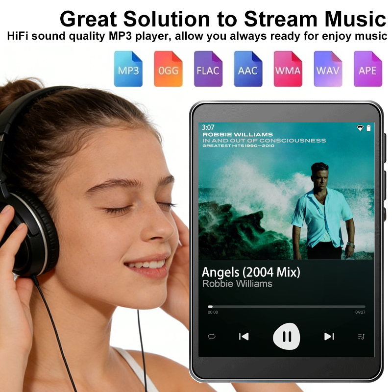WiFi MP3 Player Andriod 10 Spo - Audio Music Mp3 Downloader recension och pris